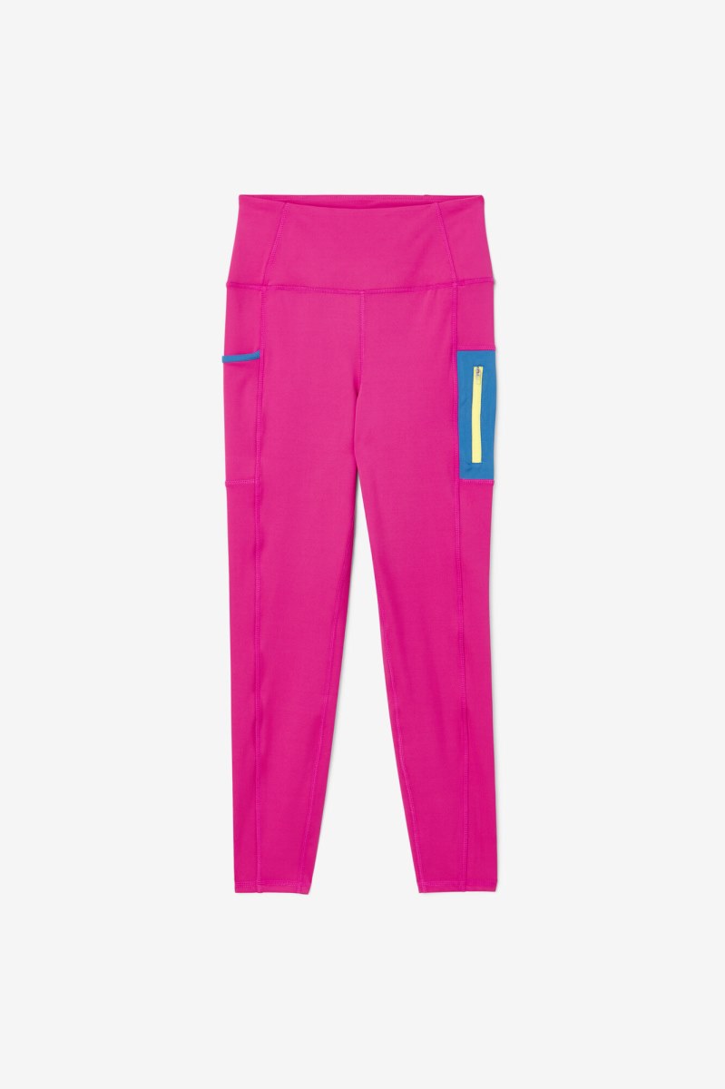 Fila Finely Performance Joggers Dame Fuchsia | 813-UIRYZG