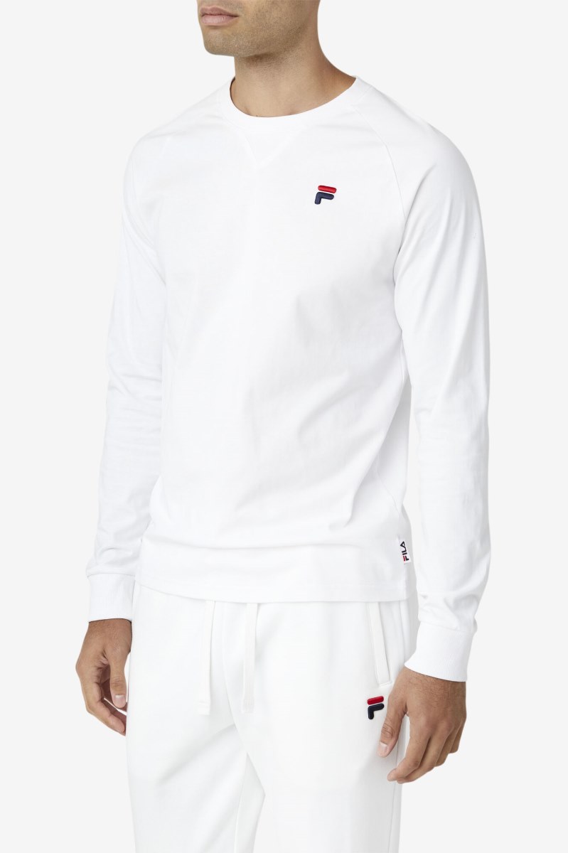 Fila Flynn Tee Long Sleeve Dame Flerfarvede | 579-ORFKLJ