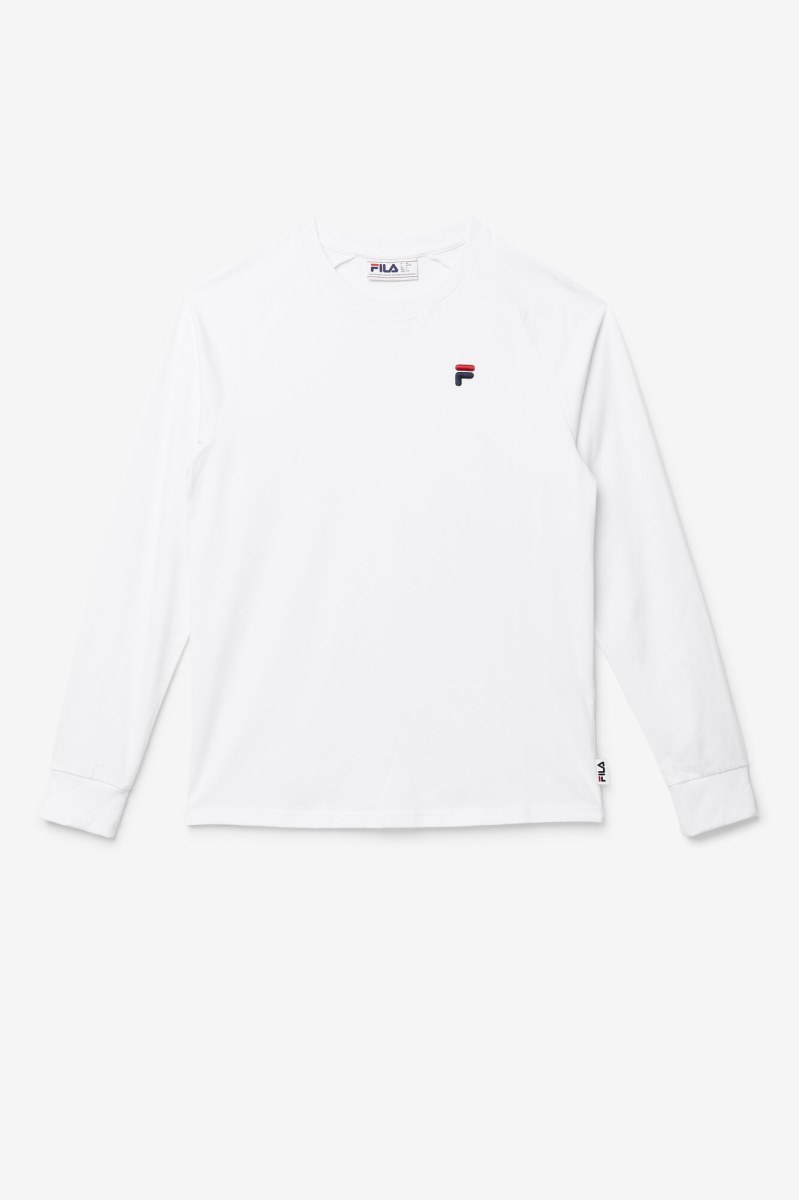 Fila Flynn Tee Long Sleeve Dame Flerfarvede | 579-ORFKLJ