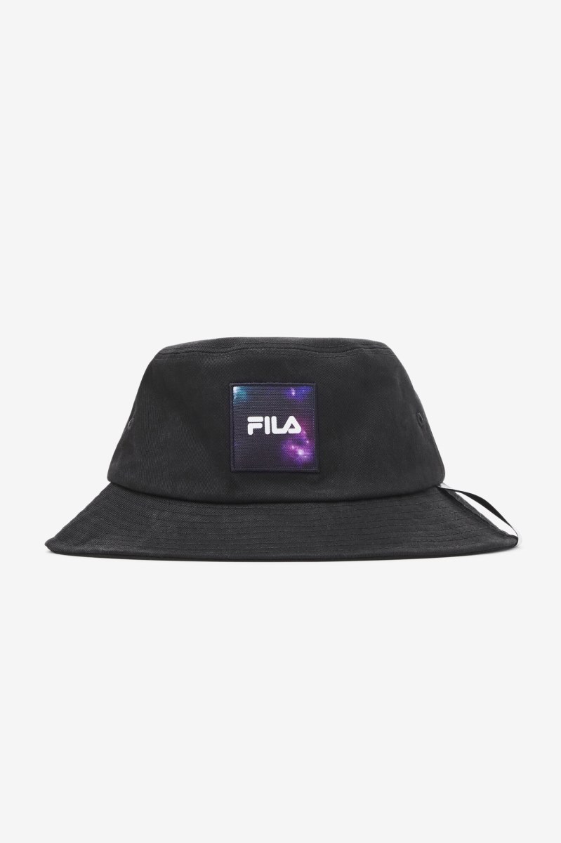 Fila Galaxy Bøllehatte Dame Sort | 182-OZWFUV