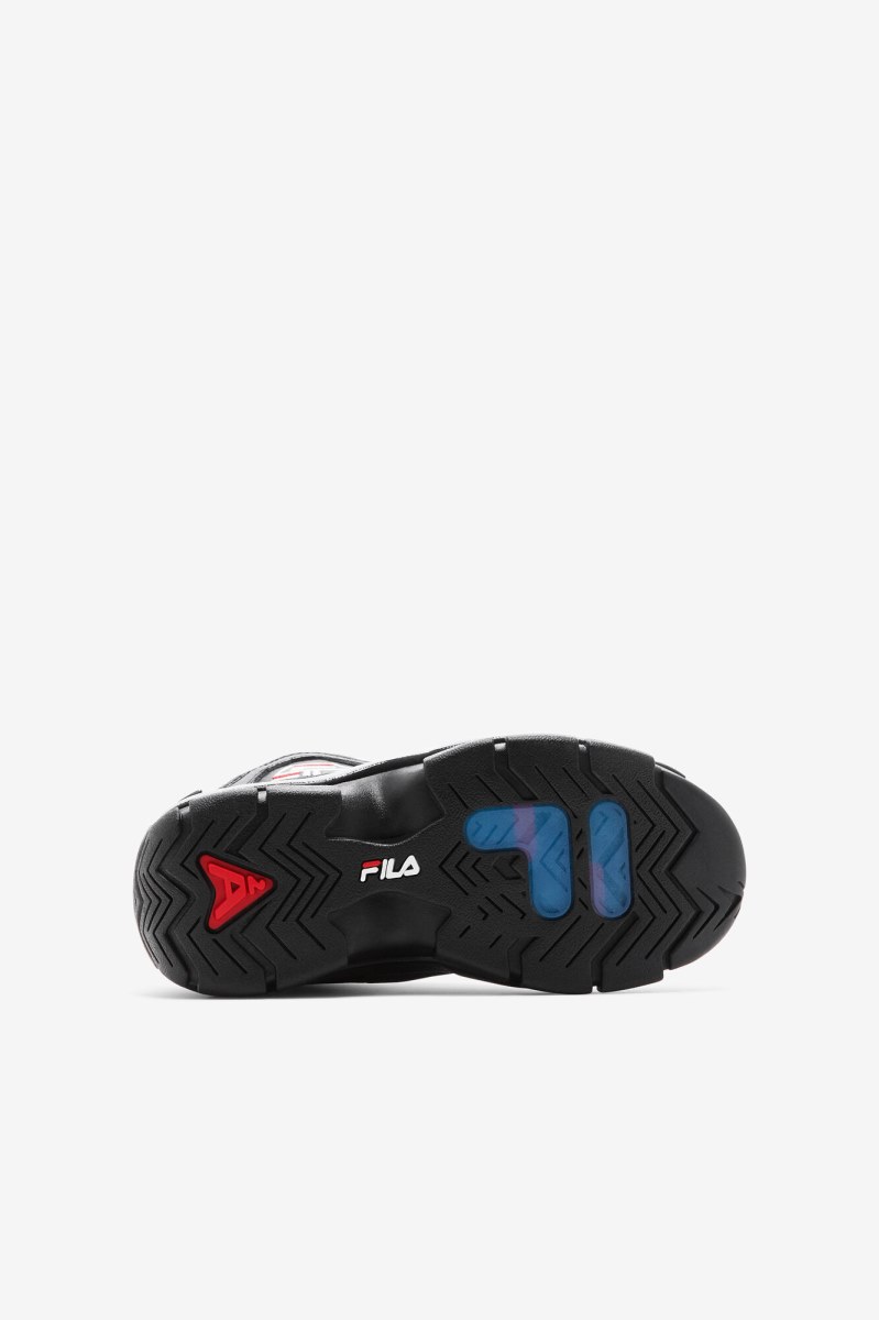 Fila Grant Hill 2 25th Anniversary Edition Små Børn Børn Sort Hvide Rød | 342-YIVJNW