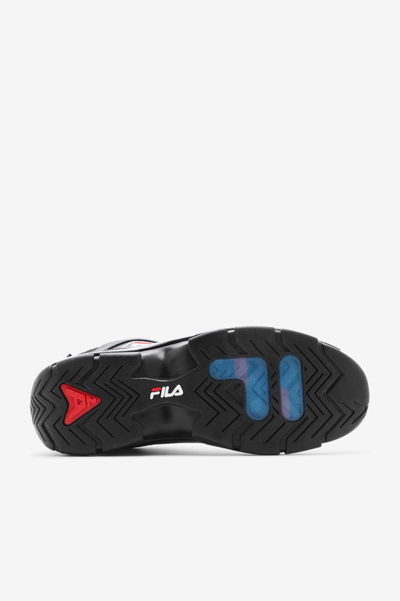 Fila Grant Hill 2 25th Anniversary Edition Støvler Herre Sort Hvide Rød | 349-XEITQB