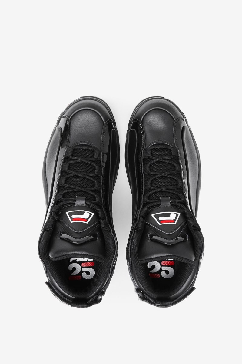 Fila Grant Hill 2 25th Anniversary Edition Støvler Herre Sort Hvide Rød | 349-XEITQB