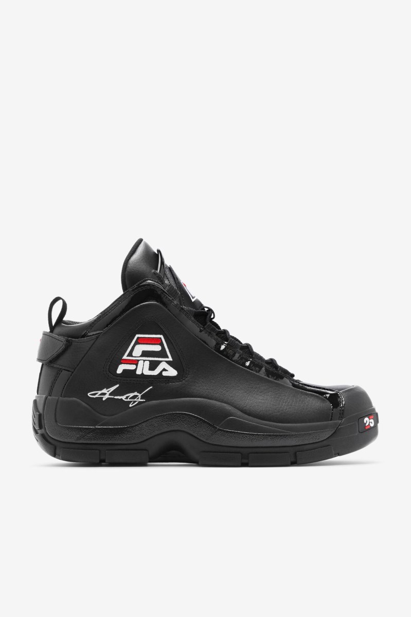 Fila Grant Hill 2 25th Anniversary Edition Støvler Herre Sort Hvide Rød | 349-XEITQB