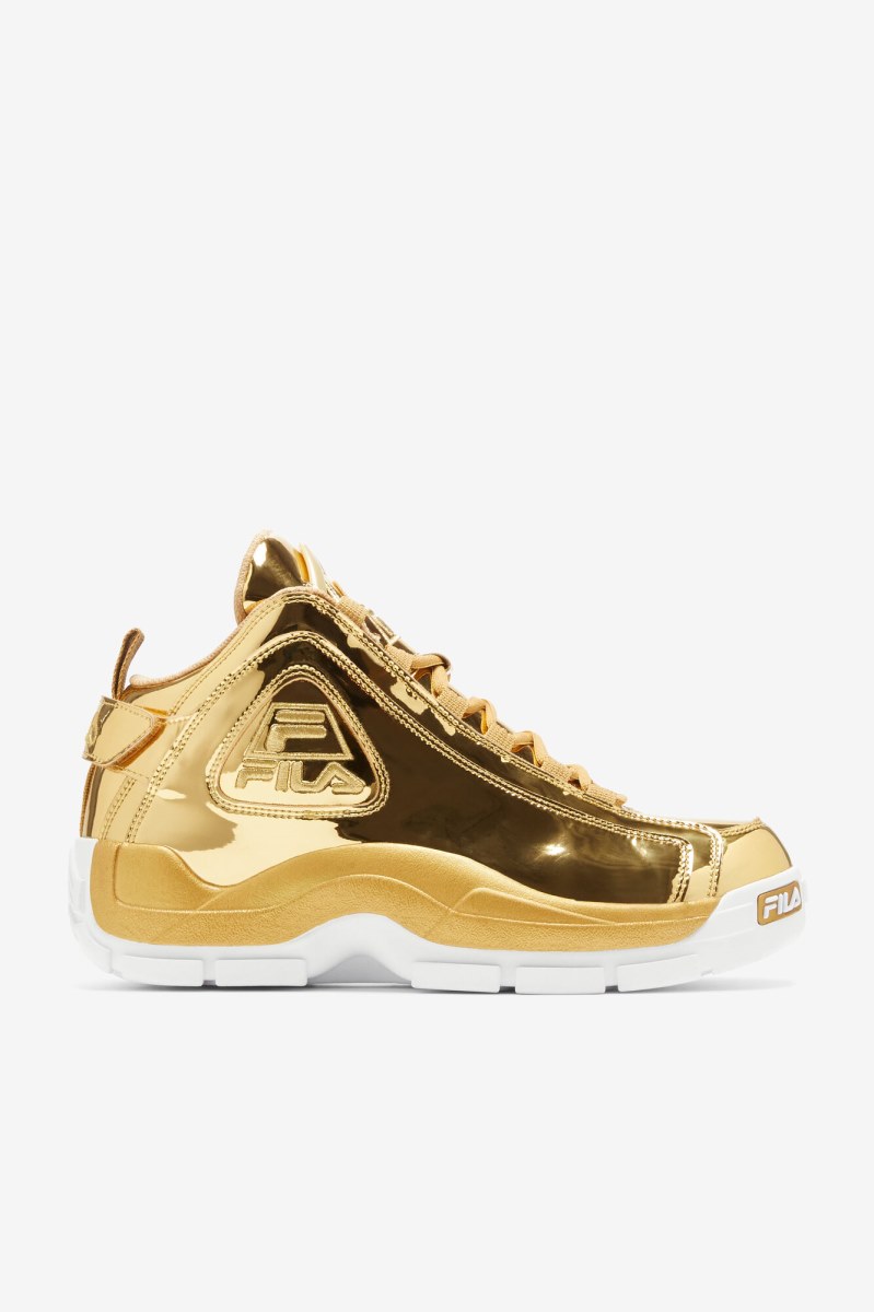 Fila Grant Hill 2 Metallic Støvler Herre Metal Guld Metal Guld Metal Guld | 860-ZYBASF