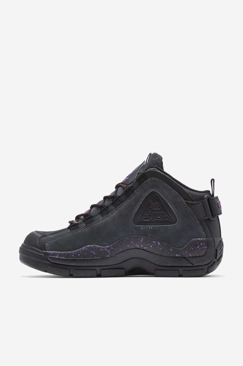 Fila Grant Hill 2 Outdoor Støvler Herre Sort Lilla | 507-VAGYCM