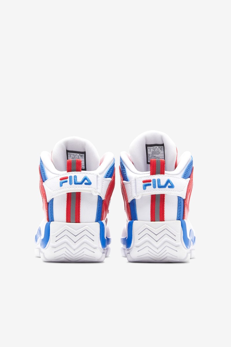 Fila Grant Hill 2 Små Børn Børn Hvide Rød Blå | 581-FZMSHI