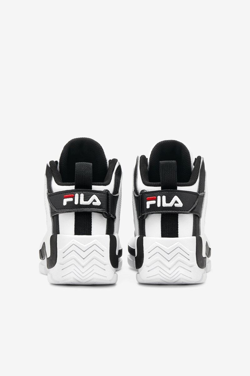 Fila Grant Hill 2 Støvler Børn Hvide Sort Rød | 928-PWGLUK