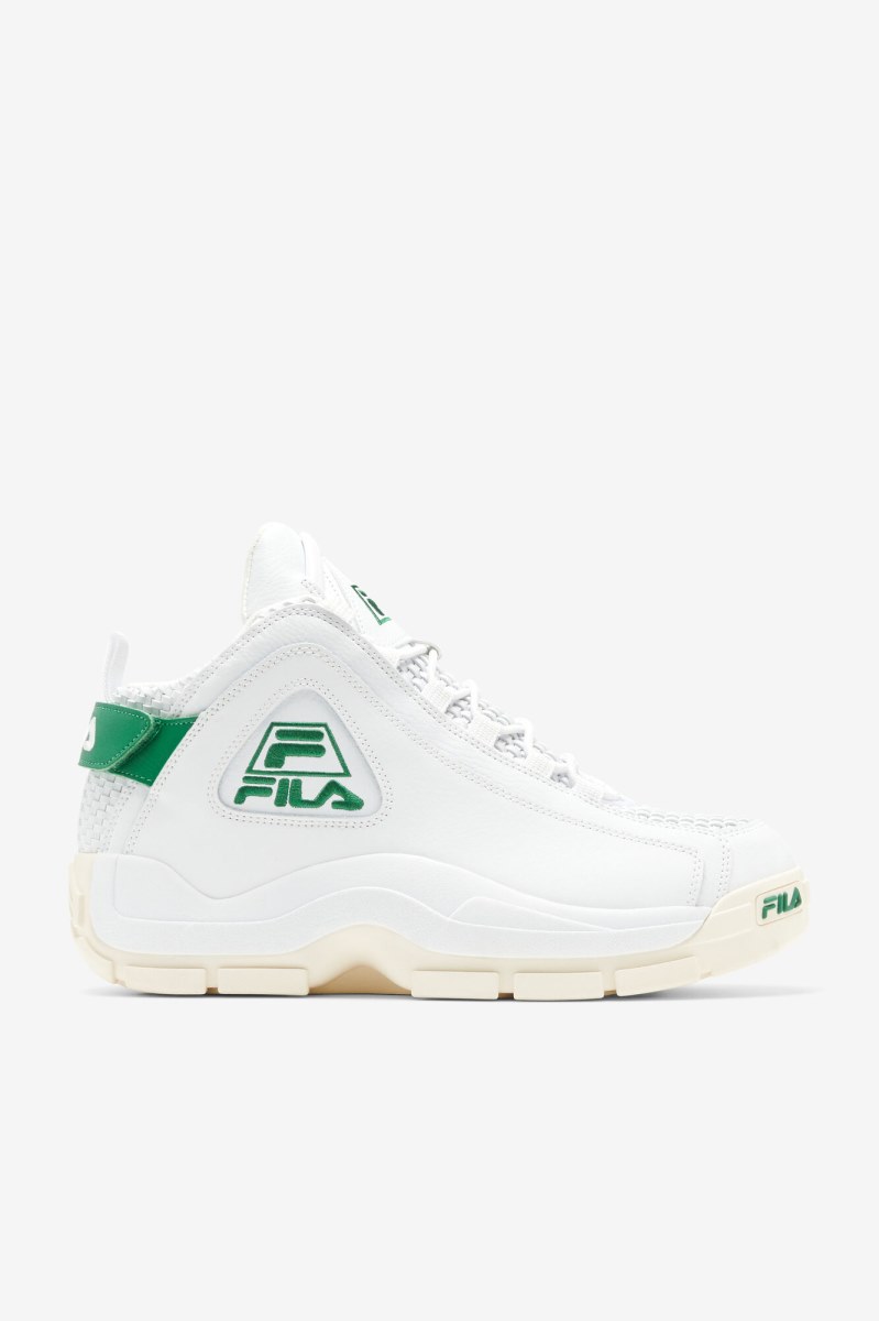 Fila Grant Hill 2 Woven Støvler Herre Hvide | 685-HLMEJR