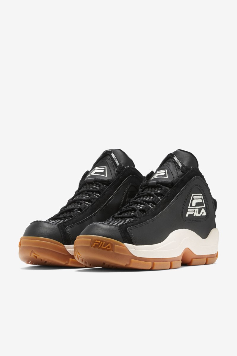 Fila Grant Hill 2 Woven Støvler Herre Sort | 924-FGCUQH