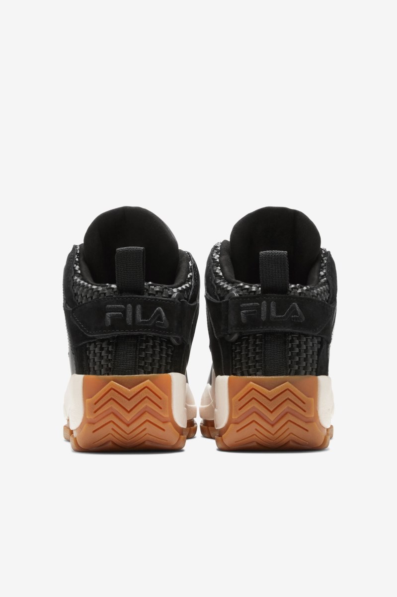 Fila Grant Hill 2 Woven Støvler Herre Sort | 924-FGCUQH