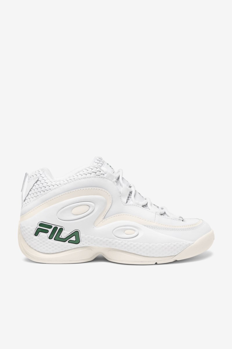 Fila Grant Hill 3 Woven Støvler Herre Hvide | 046-BRXIAS