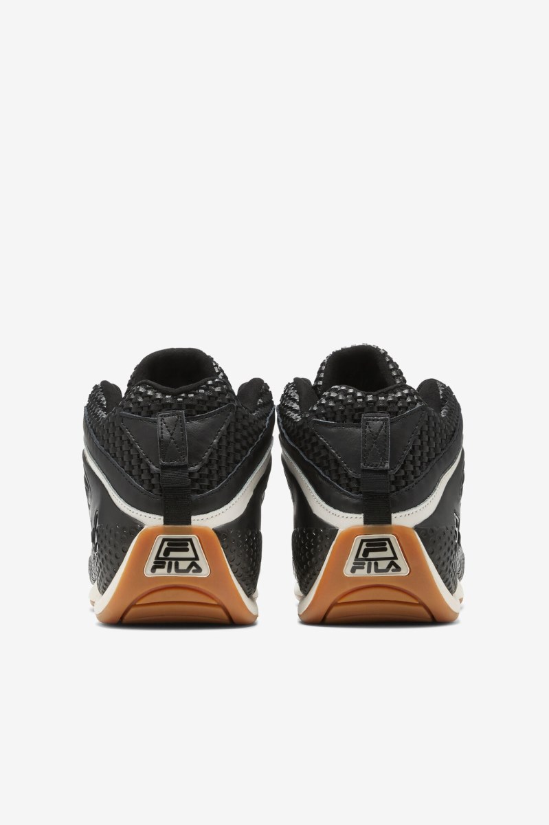 Fila Grant Hill 3 Woven Støvler Herre Sort | 296-ORIQJE