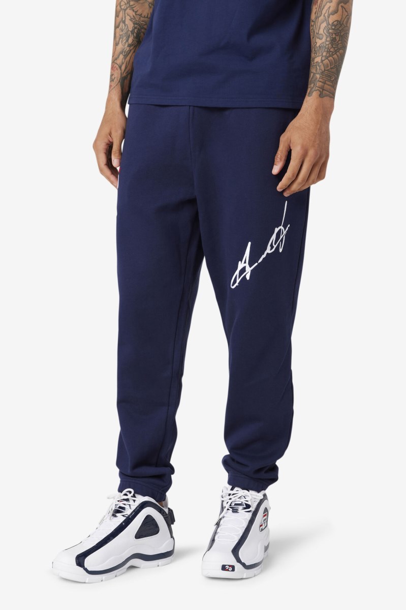 Fila Grant Hill Orson Joggers Dame Mørkeblå | 405-PXHYLT