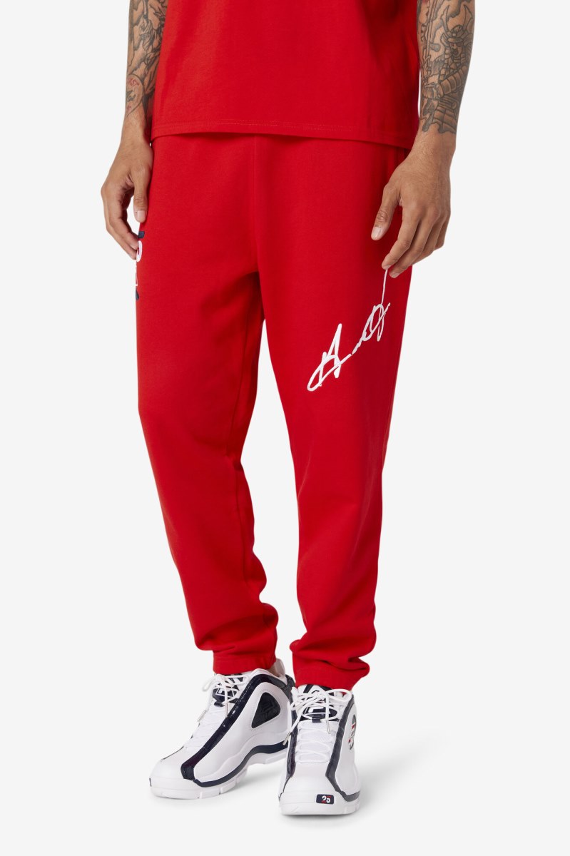 Fila Grant Hill Orson Joggers Dame Rød | 715-UTYIAO