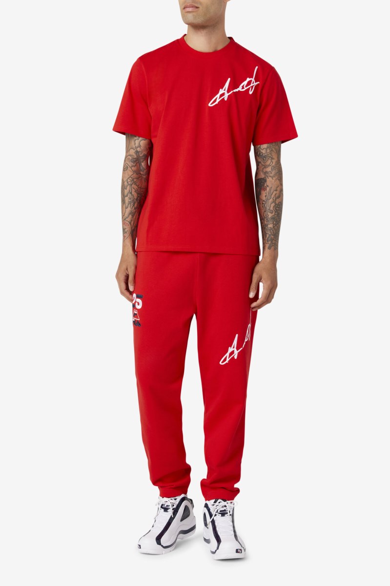 Fila Grant Hill Orson Joggers Dame Rød | 715-UTYIAO