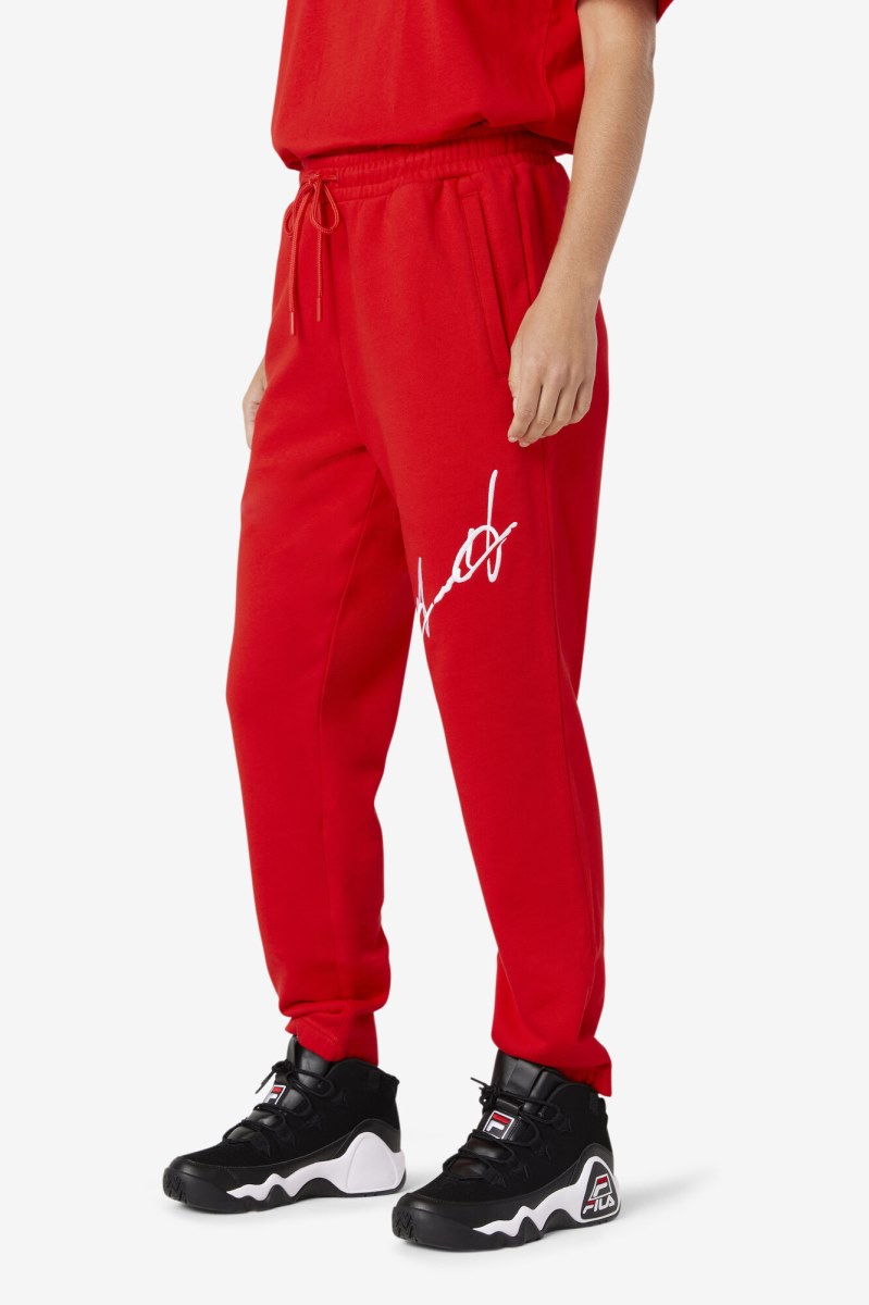 Fila Grant Hill Orson Joggers Dame Rød | 715-UTYIAO