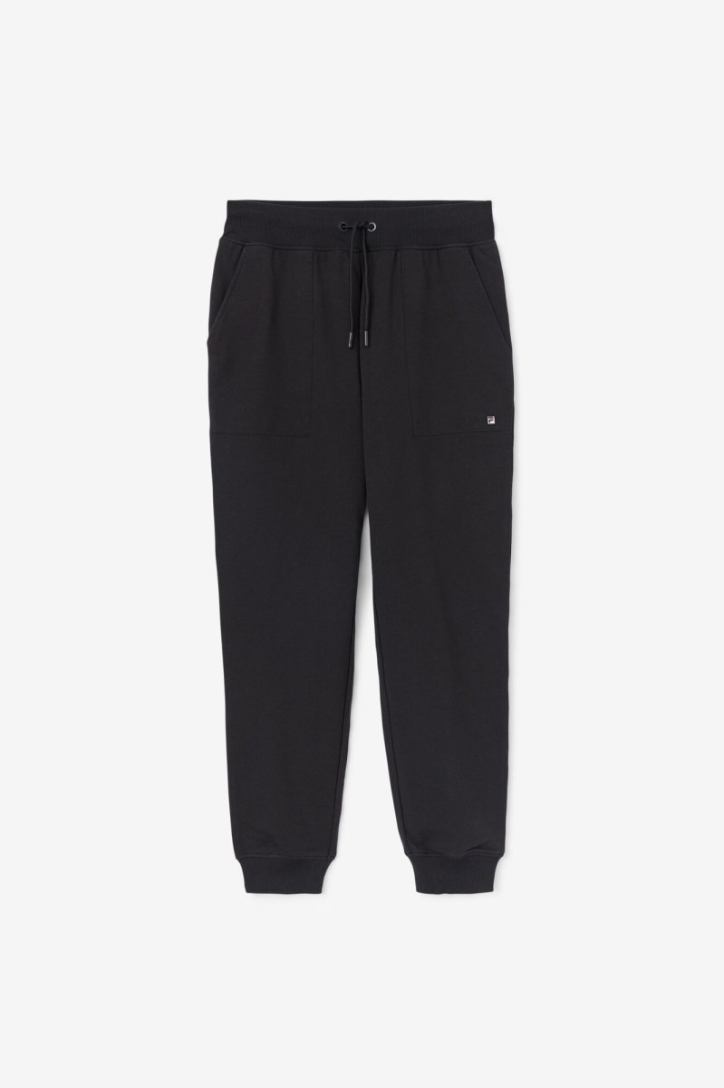 Fila Joelle Joggers Dame Sort | 495-VJOLZG