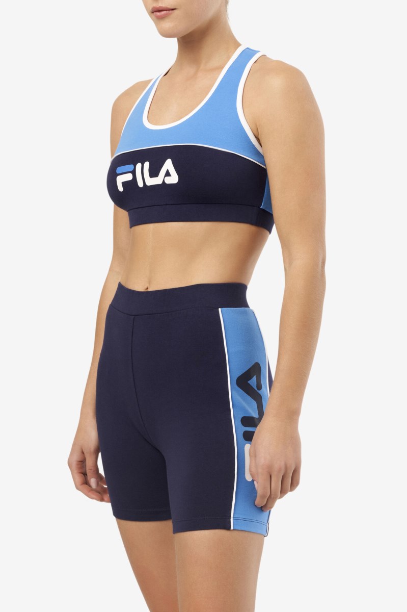 Fila Kairi Sports Bh Dame Blå | 406-AHNRQT