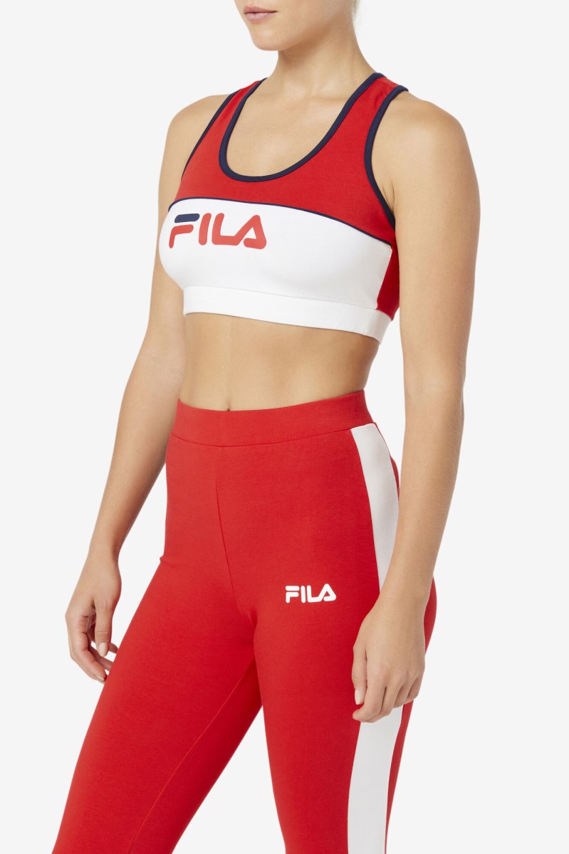 Fila Kairi Sports Bh Dame Rød | 970-CKYABR