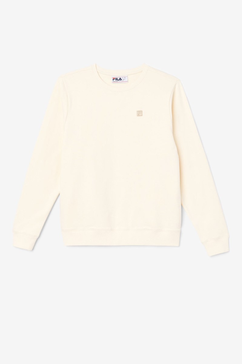 Fila Kaydence Crew Long Sleeve Dame Koral | 409-KVIXMJ