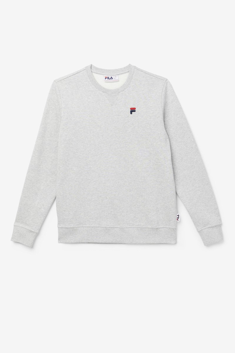 Fila Kieve Sweatshirts Dame Lysegrå | 364-RKYWLC