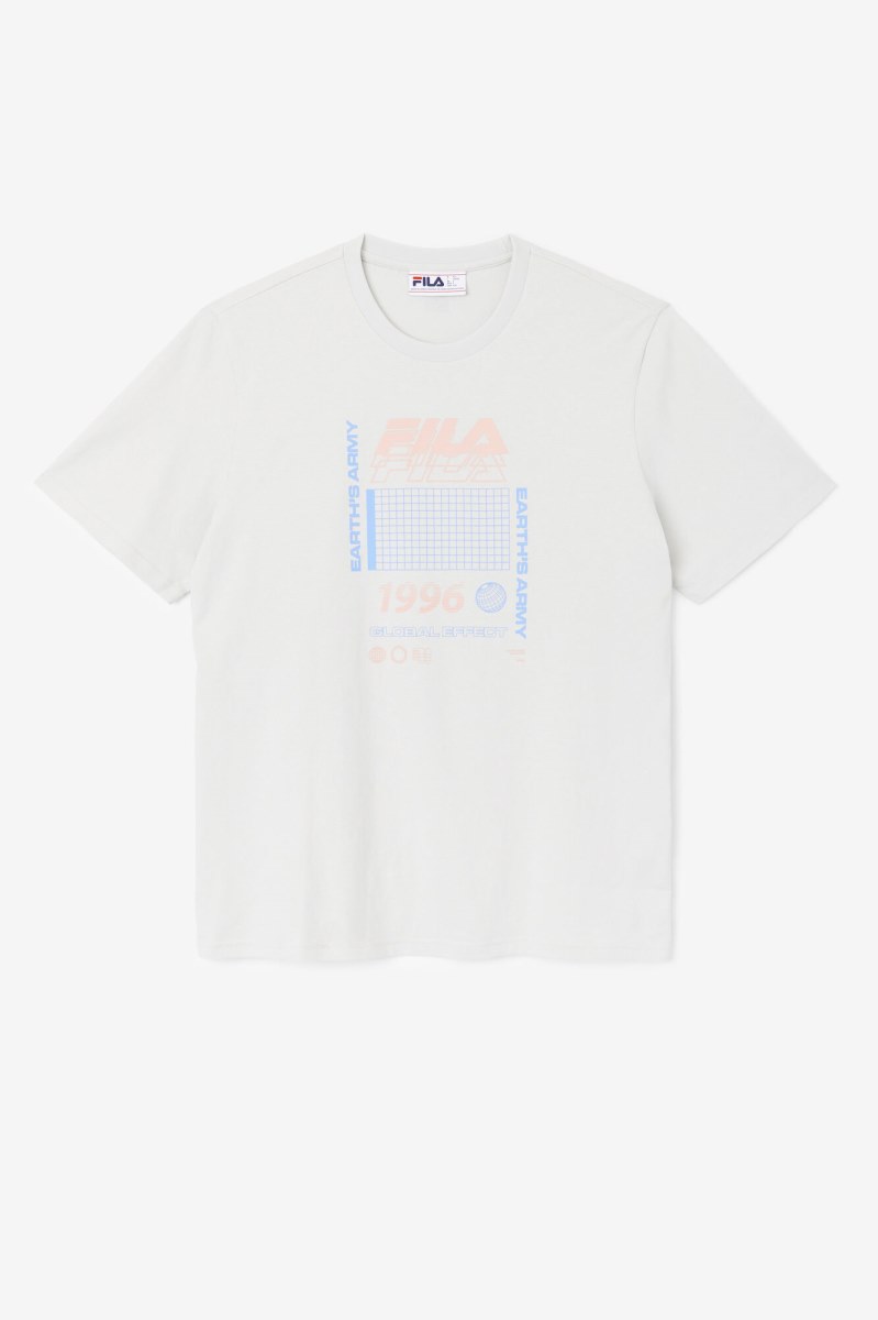 Fila Kosala Tee T Shirts Herre Grå | 364-YSJGXQ