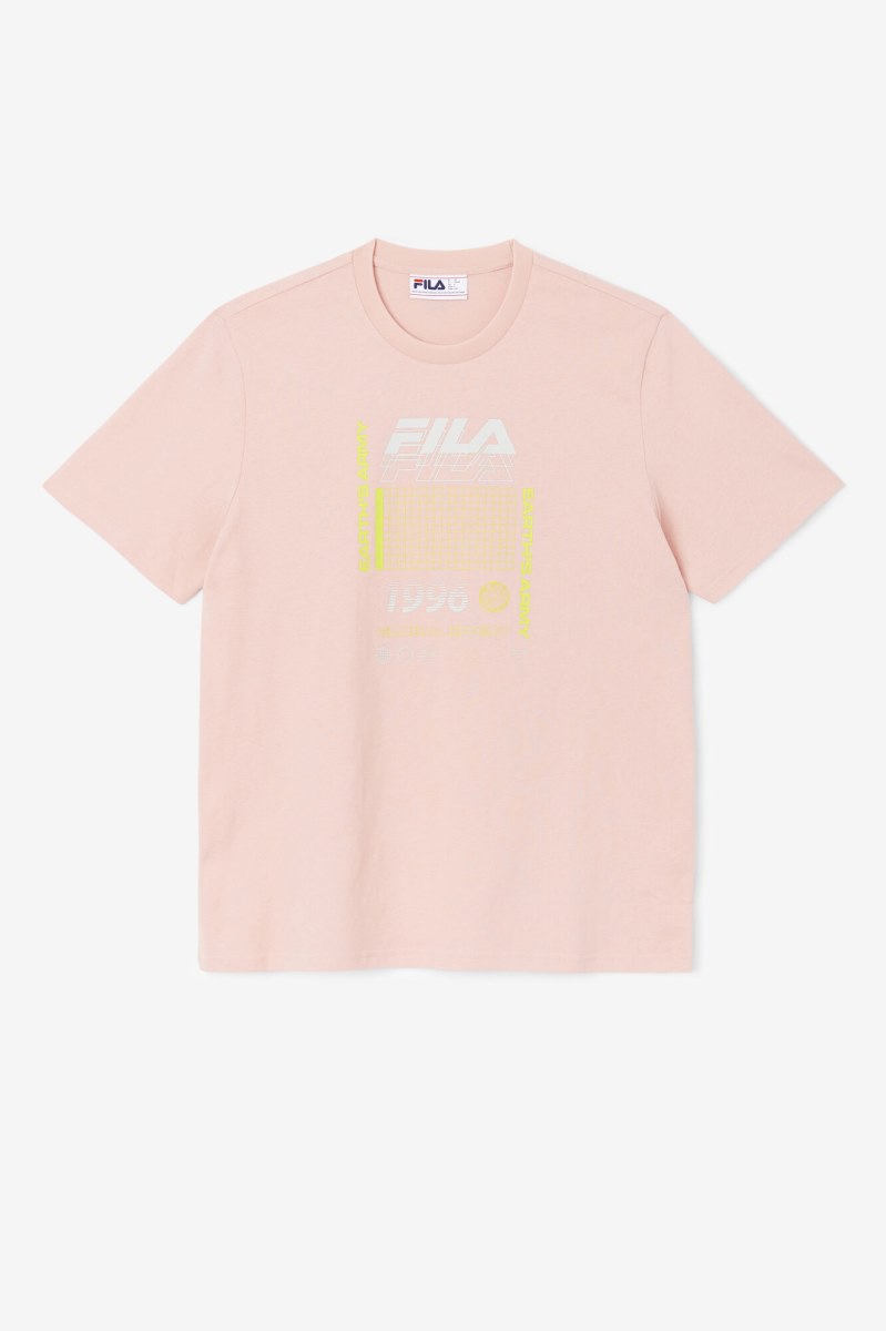 Fila Kosala Tee T Shirts Herre Koral | 059-MUIONJ