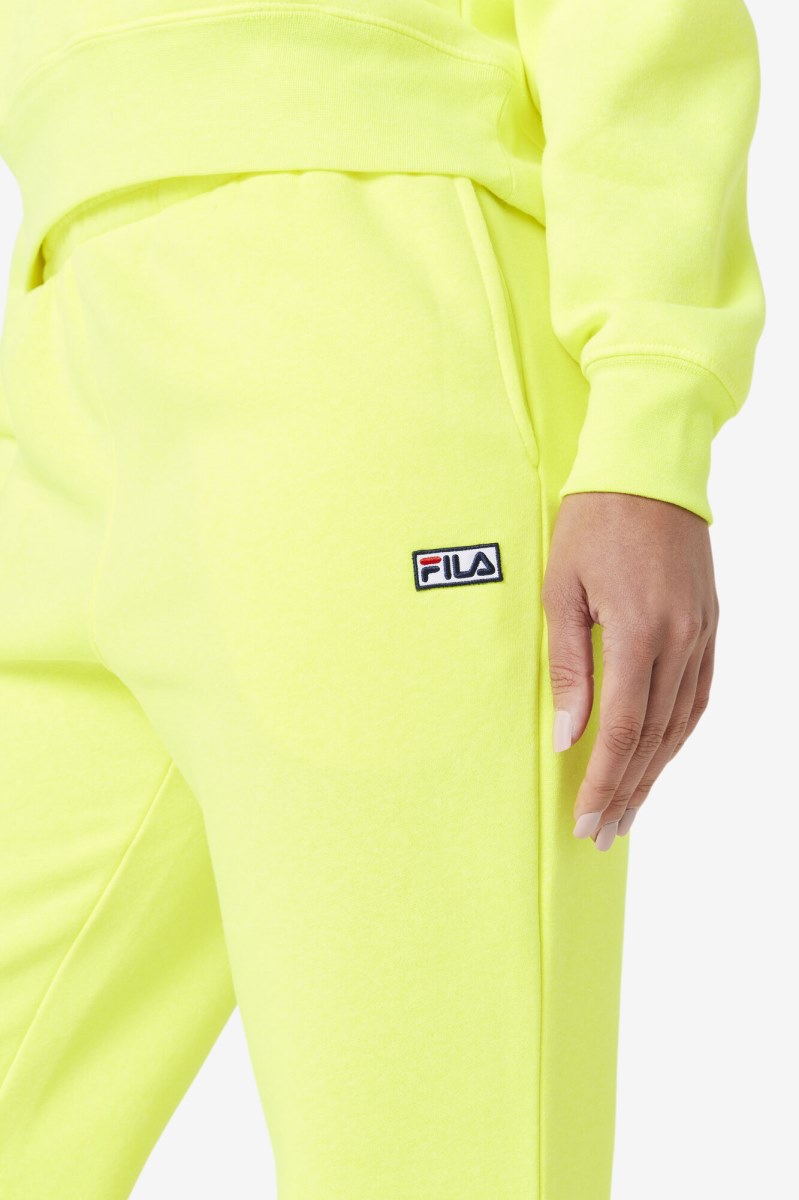 Fila Lassie Joggers Dame Gul | 591-AZMTCD