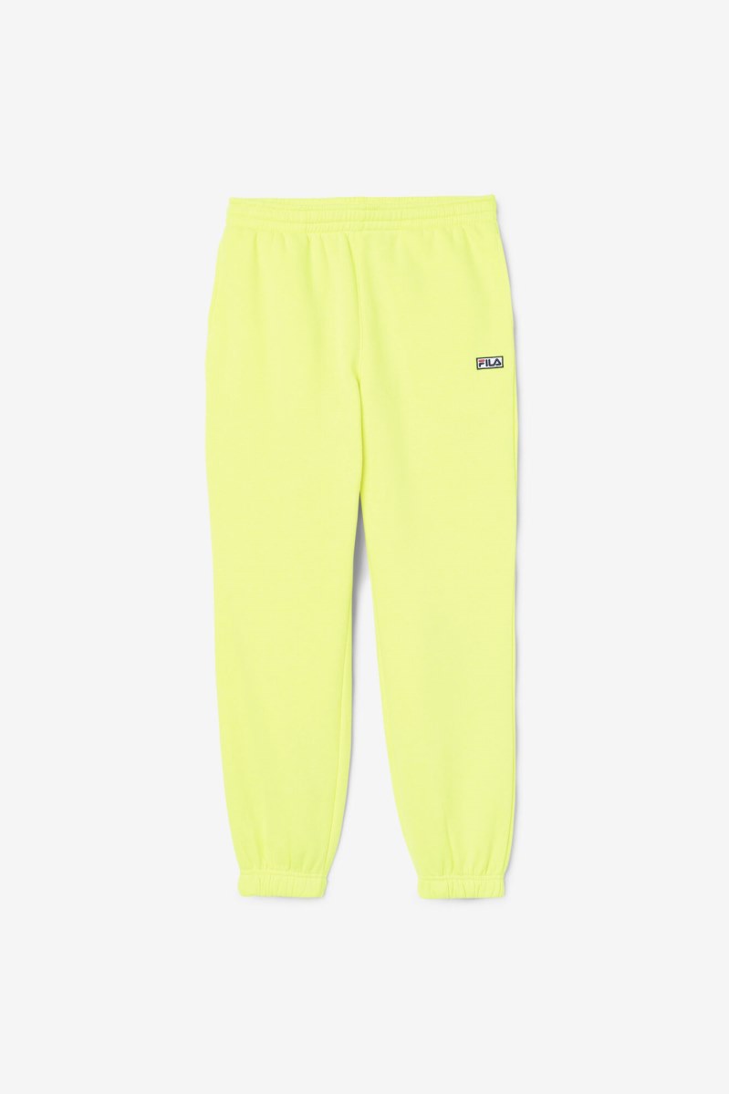 Fila Lassie Joggers Dame Gul | 591-AZMTCD