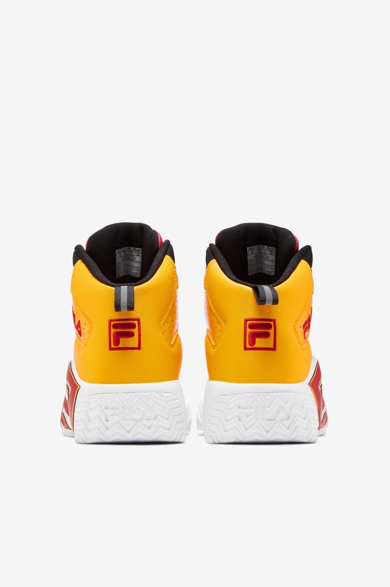 Fila MB Sneakers Herre Hvide Guld Rød | 906-BWSYVF