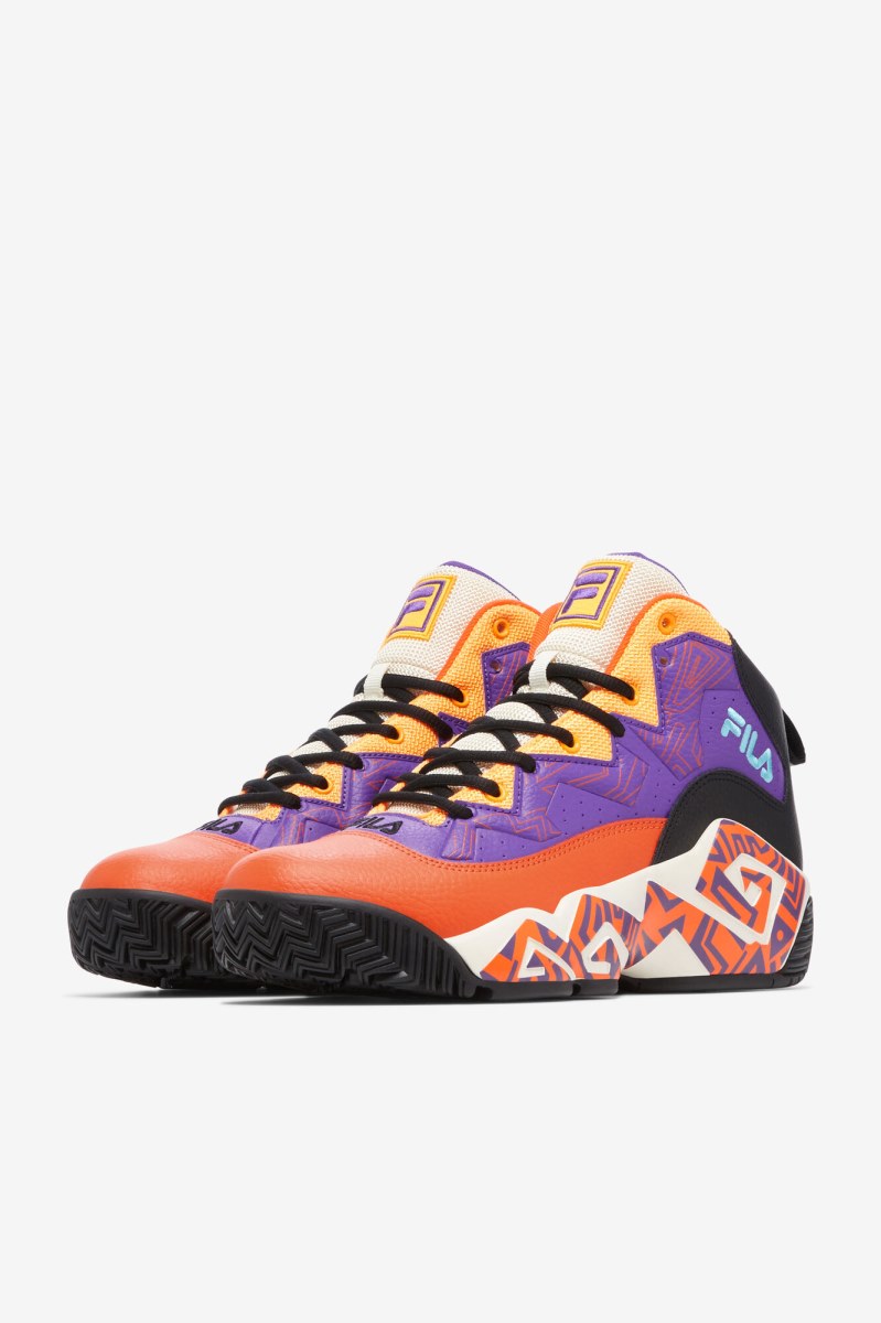 Fila MB Sneakers Herre Orange Lilla Rød Orange | 129-UFGZYV