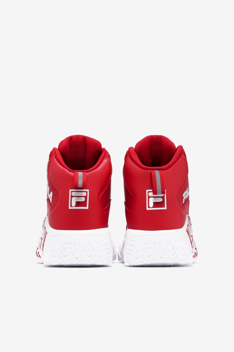 Fila MB Sneakers Herre Rød Hvide | 453-FDLWZK