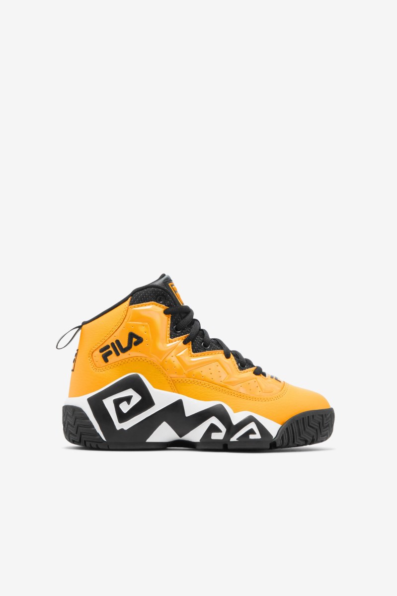 Fila Mb Night Walk Lifestyle Sko Børn Citron Hvide Sort | 258-YOLMJV