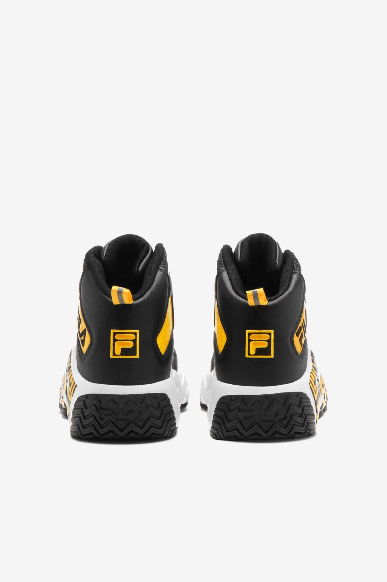 Fila Mb Night Walk Lifestyle Sko Børn Sort Guld Hvide | 286-DJALOT