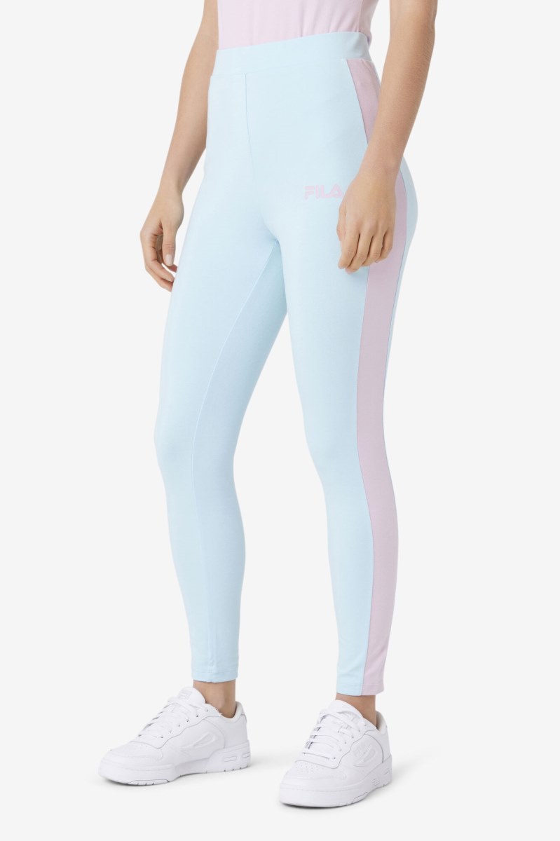 Fila Mercy Leggings Dame Blå | 769-OMWBYL