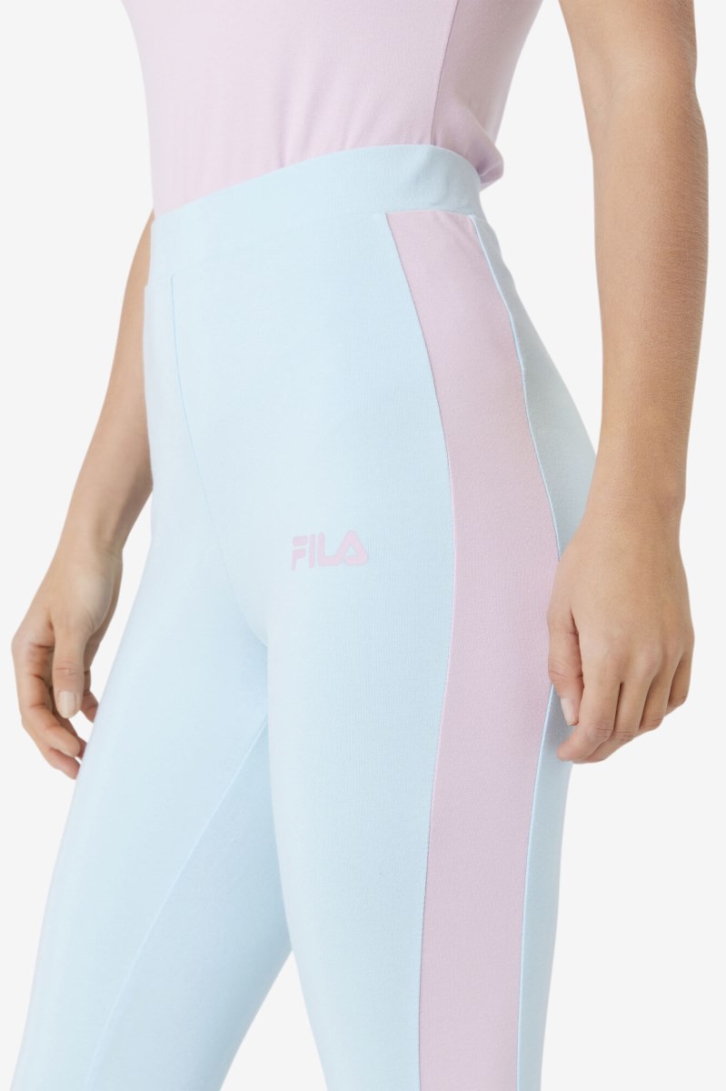 Fila Mercy Leggings Dame Blå | 769-OMWBYL