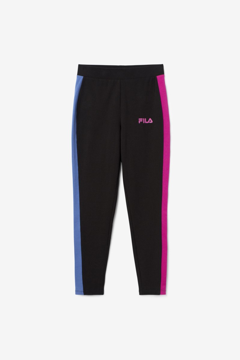 Fila Mercy Leggings Dame Sort | 140-MAFJBP