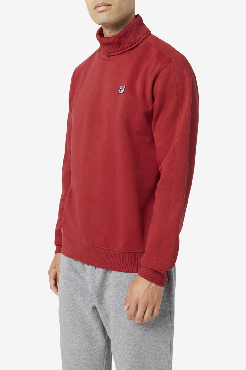 Fila Noah Fleece Turtleneck Long Sleeve Herre Flerfarvede | 025-LBRWXV