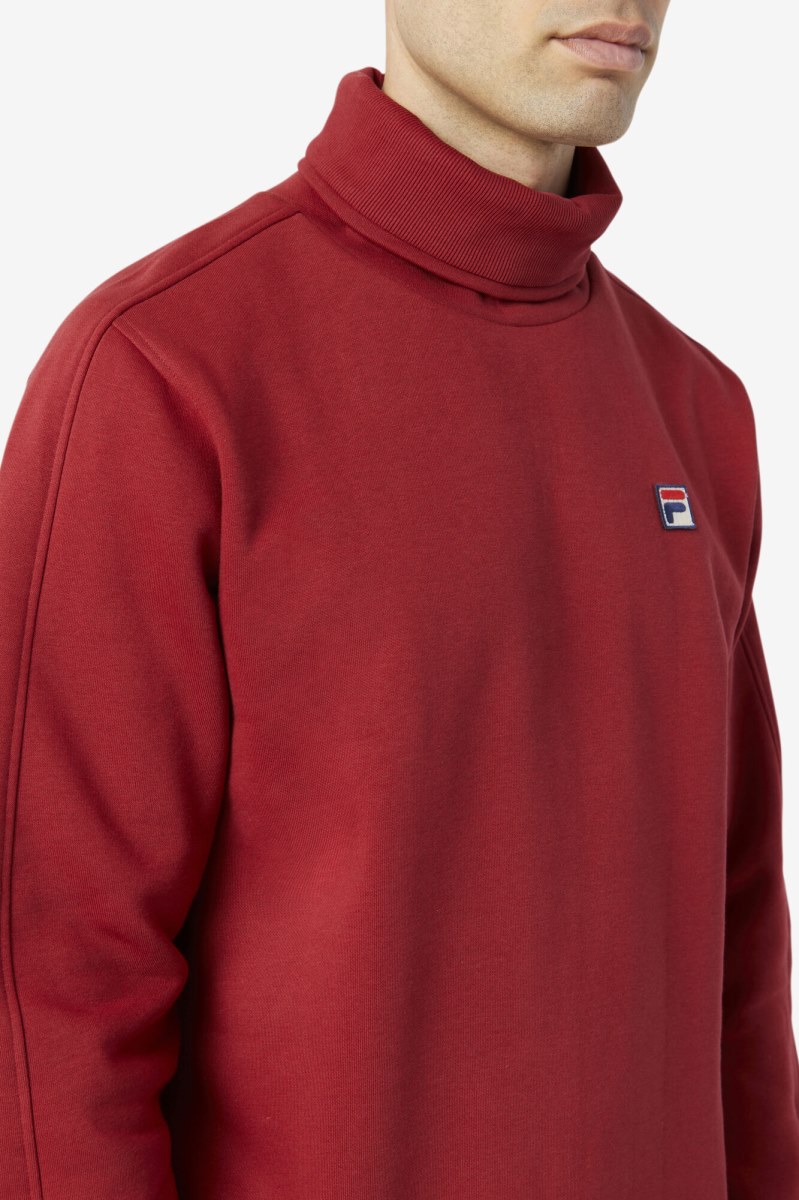 Fila Noah Fleece Turtleneck Long Sleeve Herre Flerfarvede | 025-LBRWXV