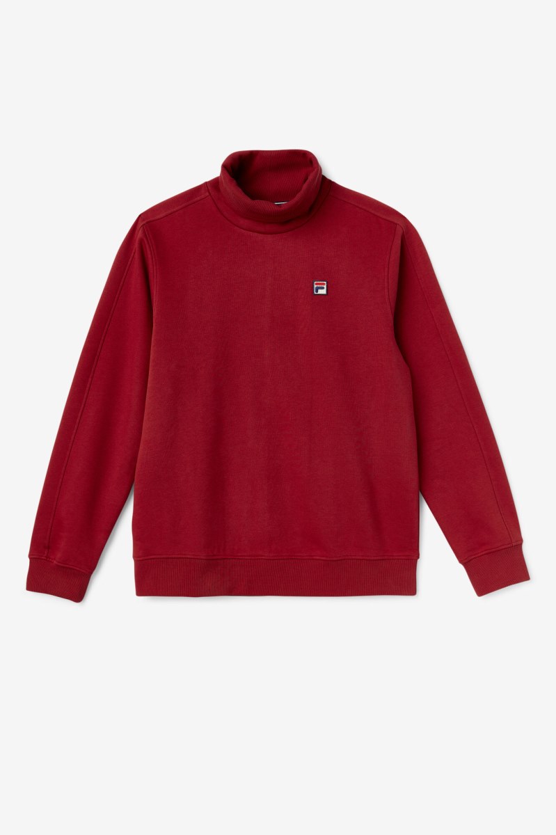 Fila Noah Fleece Turtleneck Long Sleeve Herre Flerfarvede | 025-LBRWXV