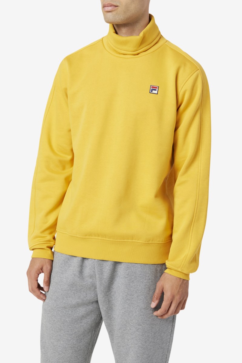 Fila Noah Fleece Turtleneck Long Sleeve Herre Flerfarvede | 257-CUREWA