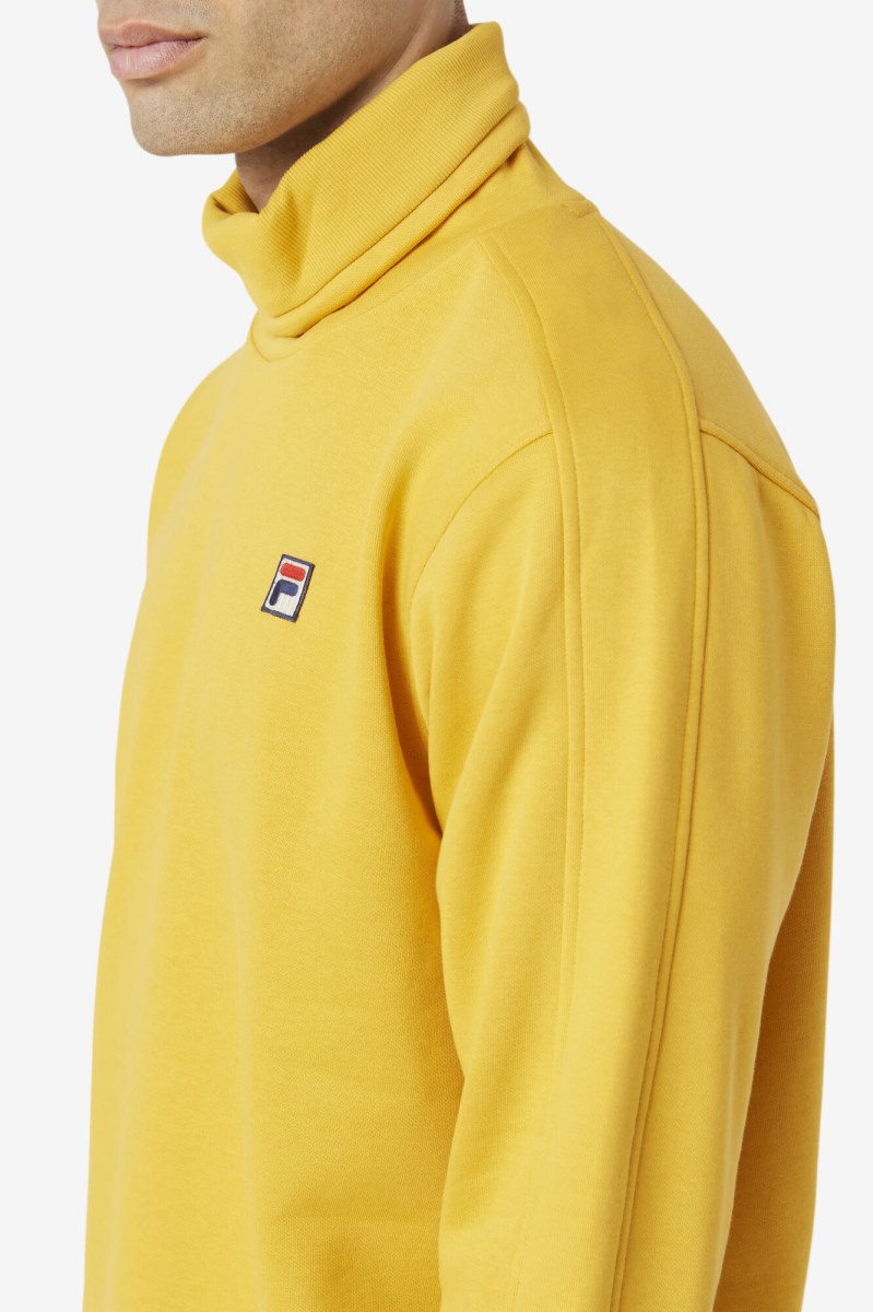 Fila Noah Fleece Turtleneck Long Sleeve Herre Flerfarvede | 257-CUREWA