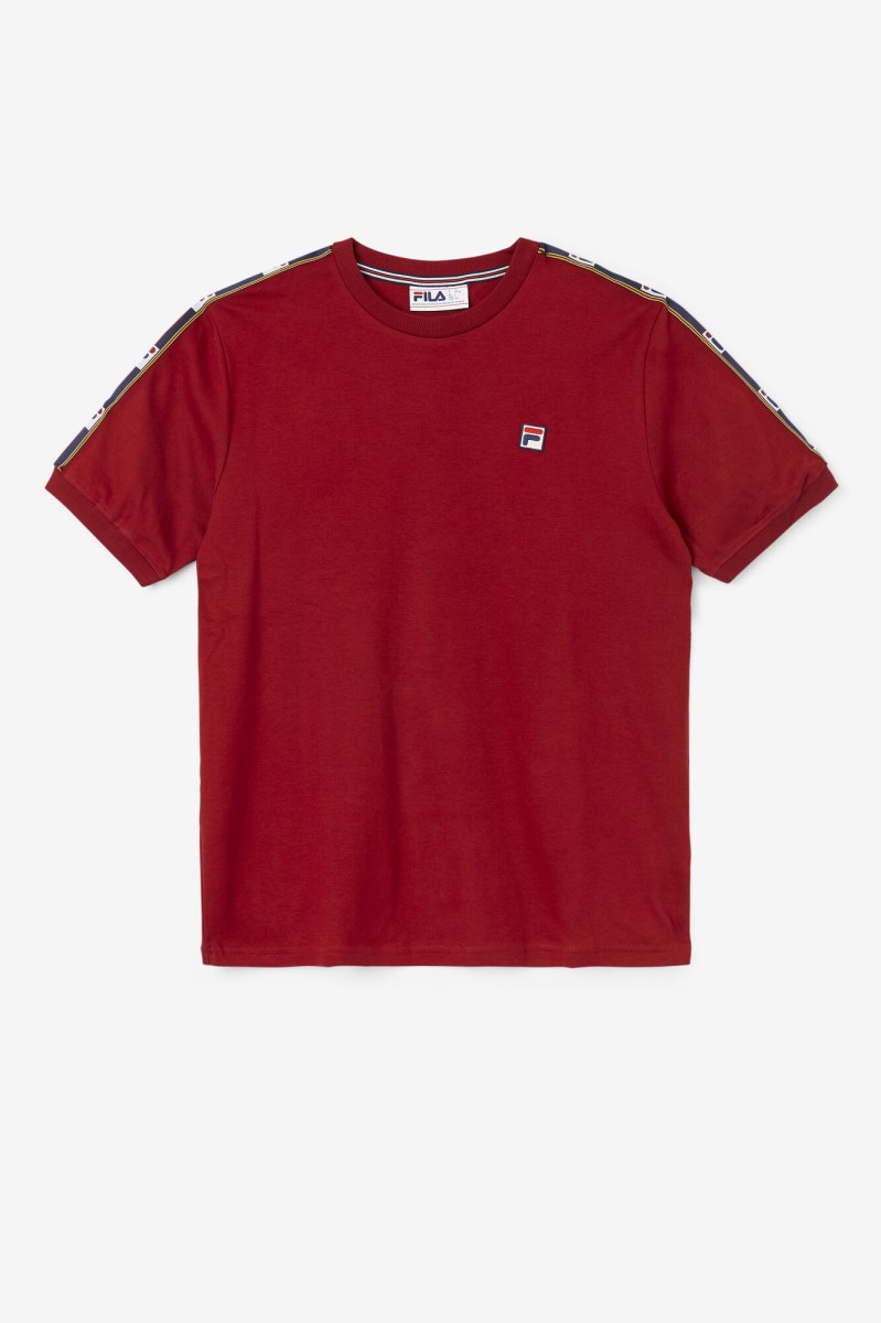 Fila Oliver Tee T Shirts Herre Flerfarvede | 197-TLFCDR