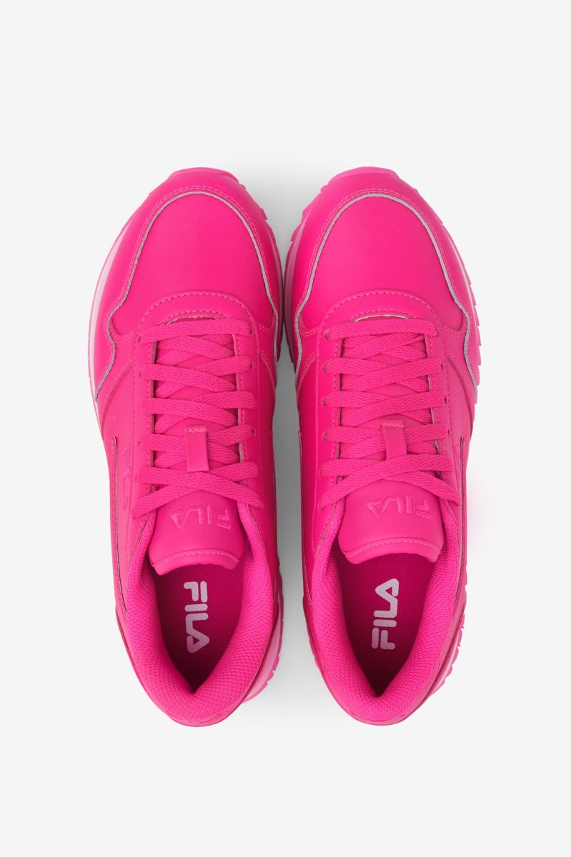 Fila Orbit Stripe Sneakers Dame Lyserød Lyserød Lyserød | 815-BIKNRD