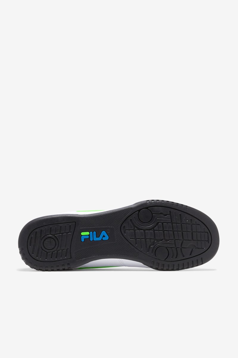 Fila Original Fitness Skate shoes Herre Hvide Grøn Sort | 514-MEBAXF