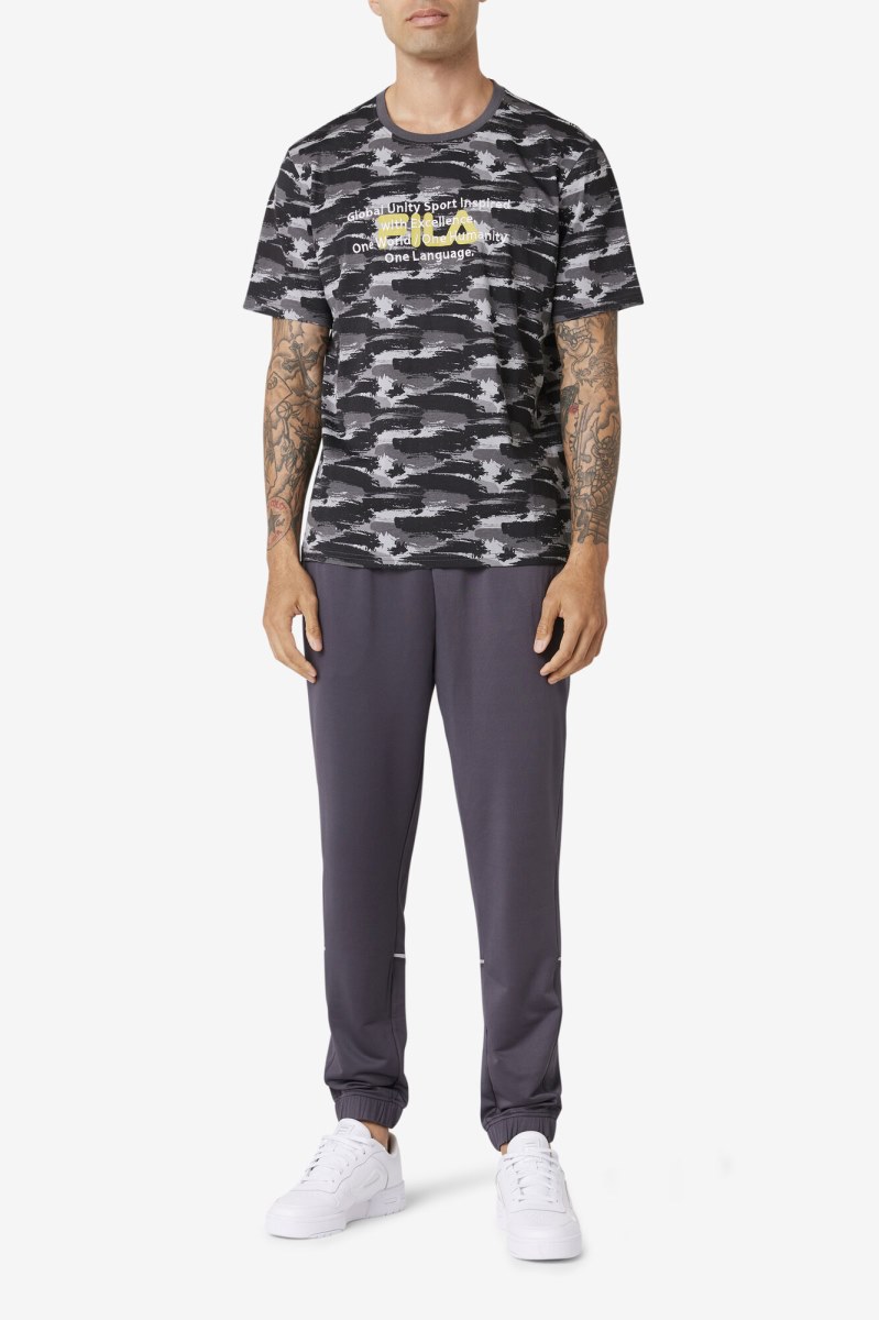 Fila Pepacton Tee T Shirts Herre Camo | 124-AZQKTB