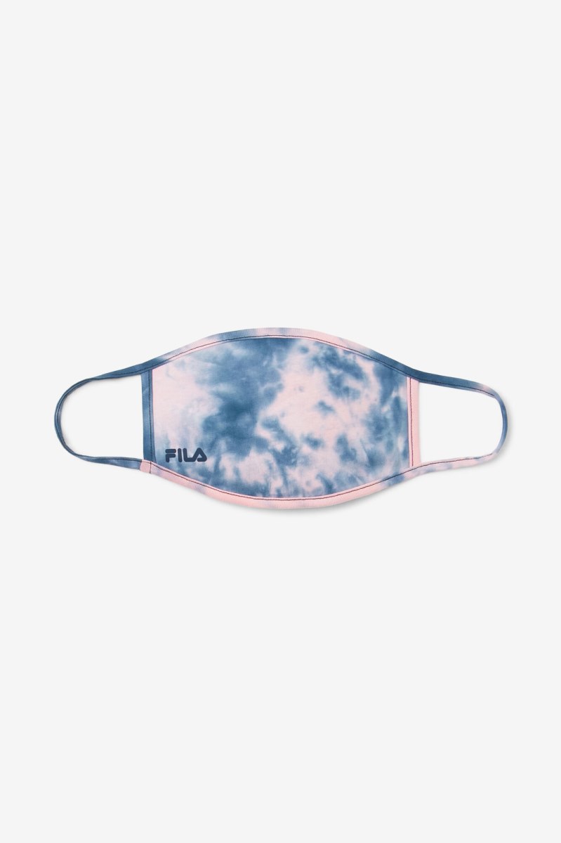 Fila Pink Tie Dye Face Mask Udstyr Herre Lyserød | 420-KGUOVQ