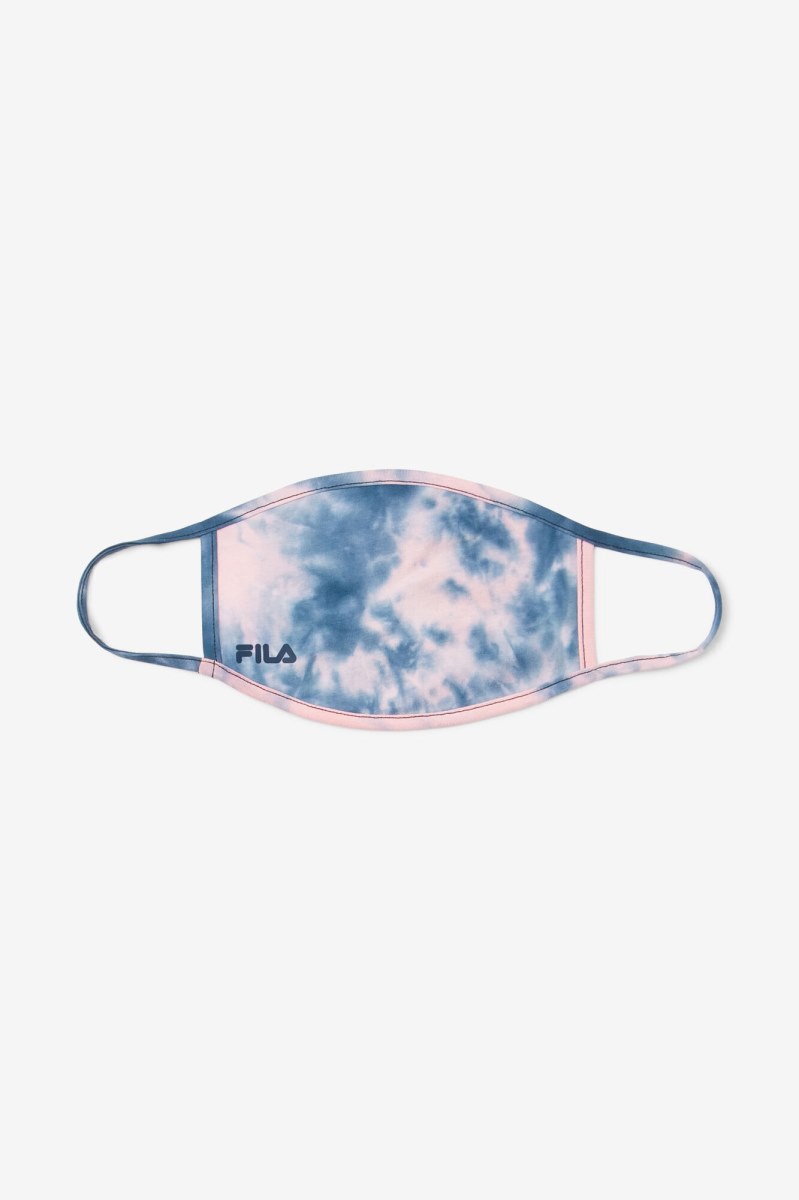 Fila Pink Tie Dye Face Mask Udstyr Herre Lyserød | 420-KGUOVQ