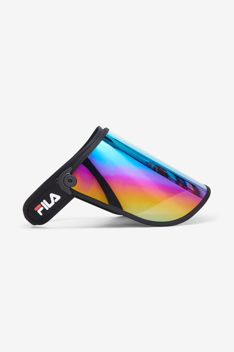 Fila Plastic Face Shield Udstyr Dame Sort | 645-VZDWAH